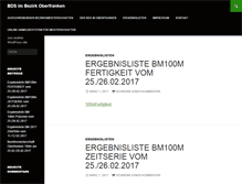 Tablet Screenshot of bbs-oberfranken.de